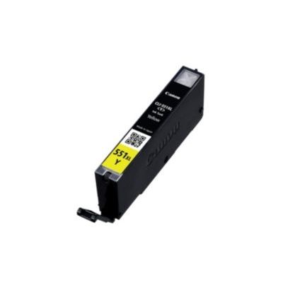 image Canon CLI-551XL Cartouche Y Jaune XL (Pack plastique sécurisé)
