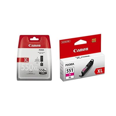 image Canon PGI-550XL Cartouche BK Noire XL (pack plastique sécurisé)
