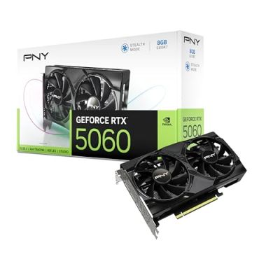 PNY Carte Graphique GeForce RTX™ 5060 8Go Dual Fan DLSS 4