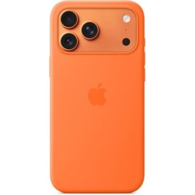 image Apple Coque en Silicone avec MagSafe pour iPhone 17 Pro Max – Orange ​​​​​​​