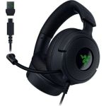 image produit Razer Kraken V4 X - Casque de Jeu Filaire (Drivers Triforce 40mm, Micro cardioïde rétractable, Son Surround 7.1, Chroma RGB, pour PC - Console et téléphones Via USB-C) Noir