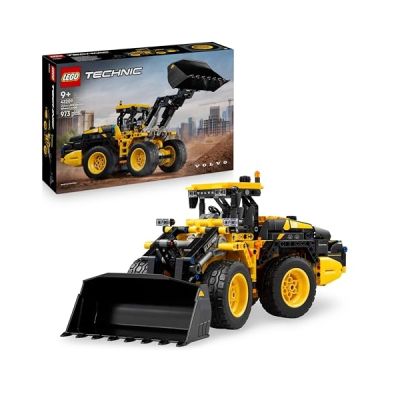 image LEGO Technic Volvo L120 Electric Wheel Loader - Construction Vehicle Toy with Articulated Steering and Moving Shovel - Birthday Gift for 9+ Year Old Boys - 42209