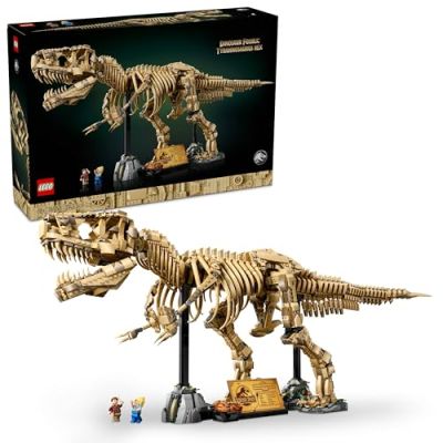 LEGO Jurassic World 76968 Exclu Cdiscount Les Fossiles de Dinosaures : le Tyrannosaurus Rex - Pour Adulte