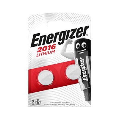 image Energizer Pile CR2016, Pile Plate 2016, Lot de 2