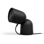 image produit Philips Hue Secure Caméra, résolution vidéo 2k, Notifications, Audio bidirectionnel, intégration Transparente avec Les Lampes Hue, Forme compacte, avec Support élégant, Noir