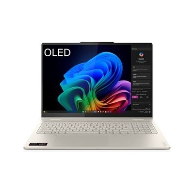 image Yoga 7 16AKP10 16\" Ecran tactile OLED 120 Hz Copilot+ AMD Ryzen AI 7 32 Go RAM 1 To SSD Gris clair