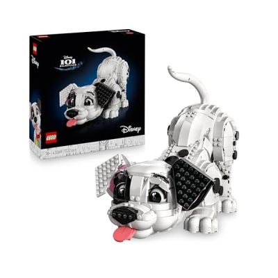 LEGO ǀ Disney Le Chiot des 101 Dalmatiens - Set de Construction Personnalisable pour Adulte - Figurine à Transformer en 6 Chiens avec Tête & Queue Rotatives - Décoration Maison DIY - Idée Cadeau 43269