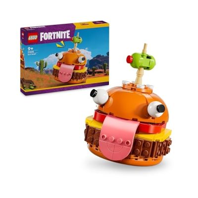 image LEGO Fortnite Durrr Burger - Jouet de Construction & Décoration - Figurine de Personnage de Jeu Vidéo - Éléments Authentiques Dont Cure-Dent - Cadeau Collector pour Gamer, Garçon ou Fille 9 Ans 77070