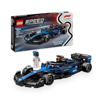 image LEGO Speed Champions Voiture F1 Williams Racing FW46 - Jeu de Construction avec véhicule de Course - Minifigurine Collector de Pilote de Formule 1 - Maquette pour garçons et Filles dès 10 Ans 77249