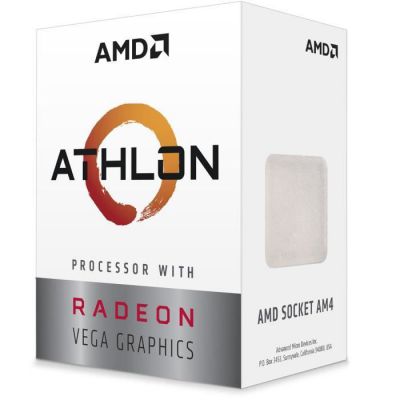 image AMD YD220GC6FBBOX Athlon 220GE 2 Processeur de Fils Core 4 avec Radeon Vega Graphics