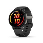 image produit Garmin Bounce 2 - Montre connectée pour Enfants avec appels, Messages et géolocalisation - Gris foncé