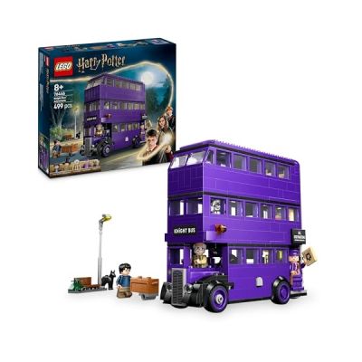 image LEGO Harry Potter Aventure en Magicobus - Jouet pour Sorciers avec 5 Minifigurines Collector & Accessoires dont Baguettes Magiques - Cadeau sur le Prisonnier d'Azkaban pour Fille ou Garçon 8 ans 76446