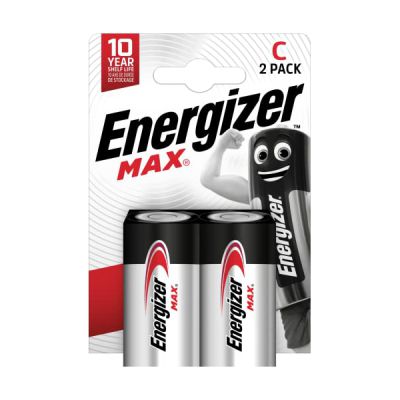 image Energizer - Lot Piles Alcalines MAX C/LR14 - x2