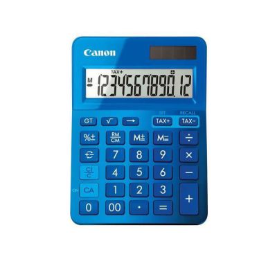 image Canon LS-123Calculatrice K-MBL EMEA DBL 12 Chiffres - Bleue