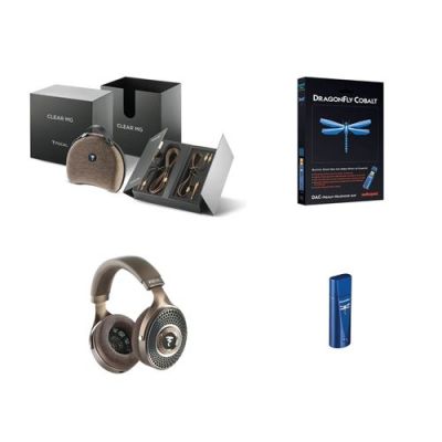 Casque Hi-Fi filaire Focal Clear MG + Ampli-DAC Audioquest Dragonfly Cobalt