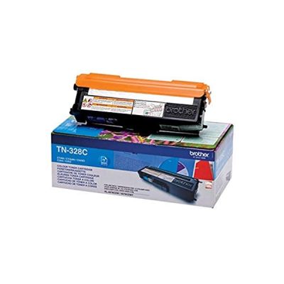 image Brother TN-328C | Cartouche de toner original | Cyan