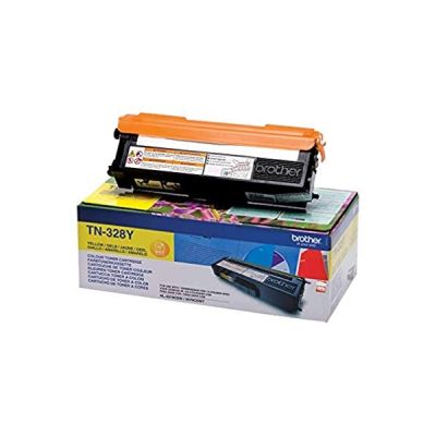 image Brother TN-328Y | cartouche de toner original | Jaune
