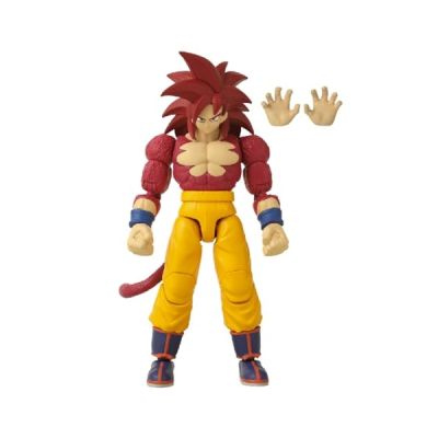 image BANDAI - Dragon Ball Daima Super Saiyan 4 Goku - Figurine Dragon Star 17 cm - Goku SSJ4 et Accessoires - Licence Officielle Dragon Ball - Figurine articulée - Jouet Enfant 4 Ans et + - 40737