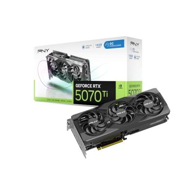 PNY Carte Graphique GeForce RTX™ 5070Ti 16Go OC Triple Fan DLSS 4