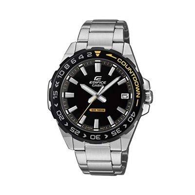 image Casio Homme Analogique Quartz Montre avec Bracelet en Acier Inoxydable EFV-120DB-1AVUEF