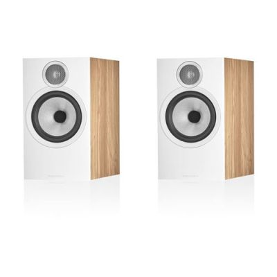 Enceintes bibliothèques Bowers & Wilkins 606 S3 Chêne vendues par paire