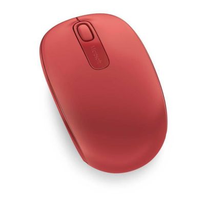 image Microsoft Wireless Mobile Mouse 1850 - Souris sans fil Rouge