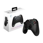 image produit MSI FORCE GC300 WIRELESS Manette gaming pour PC - 2.4 GHz, Bluetooth, USB Type-C vers A - filaire/sans fil, batterie Li-ion 600mAh (20h), D-Pad interchangeable, deux moteurs à vibration