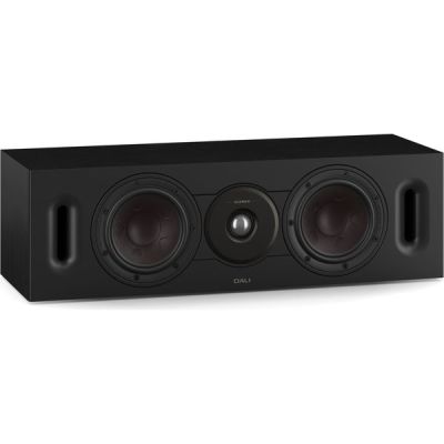 DALI SONIK Cinéma Haut-parleur passif pour cinéma maison avec canal ambiant, double Woofers à cône de clarté SMC de 13,2 cm, tweeter à dôme souple de 2,8 cm, frêne noir