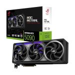 image produit ROG Astral GeForce RTX 5090 OC 32G GDDR7 Gaming Graphics Card - PCIe 5.0, 2610MHz Boost Clock, 2 x HDMI 2.1b, 3 x DP 2.1b, 4-Fan Design, Axial-Tech Fans, Patented Vapor Chamber - livrable en France
