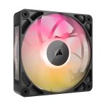 image produit CORSAIR iCUE Link RX120 Max RGB 120mm PWM Ventilateur Épais – Pression Statique Élevée – Palier à Dôme Magnétique – Ventilateur Unique – Noir