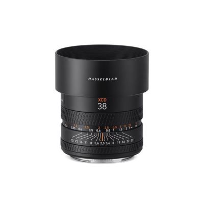 Objectif hybride Hasselblad XCD 38mm f/2.5 noir