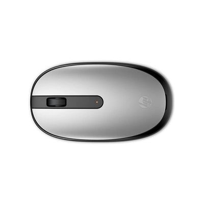 image HP - PC 240 Empire Souris Bluetooth Capteur précis, capteur Optique de Souris 1600 DPI, 3 Boutons, molette de défilement, Dongle USB Type-A Inclus, Design Pratique et Confortable, argenté