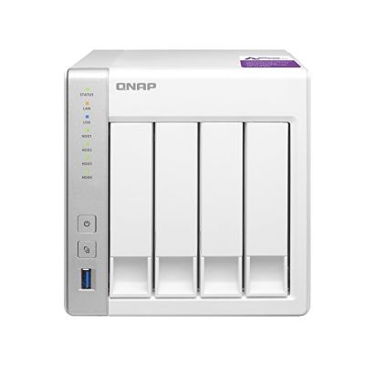image QNAP TS-431P Desktop NAS avec 1 Go de RAM DDR3, 4 baies de stockage