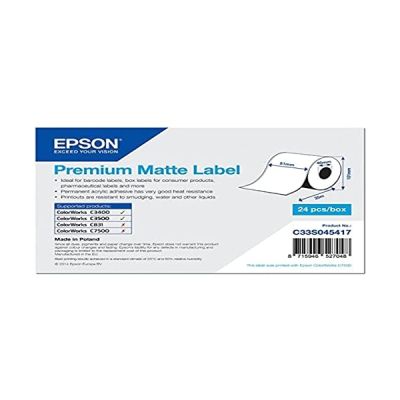 image Epson Premium Matte Label Continu - 1 rouleau - 51mm x 35m