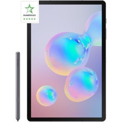 image Samsung, Galaxy Tab S6, 4G, (10,5 Pouces, Android 9.0) Gris Titane