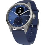 image produit Montre santé WITHINGS Scanwatch 2 Blue Silver 42mm