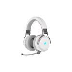 image produit Corsair Virtuoso RGB Wireless Casque Gaming Haute Fidélité (Son Surround 7.1, Microphone Omnidirectionnel avec PC, Xbox One, PS4, Switch et Mobiles Compatibilité) Blanc