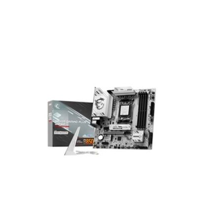 MSI B850M Gaming Plus WIFI6E Carte mère Micro-ATX, AM5 | Pour AMD Ryzen 9000/8000/7000, DDR5 Memory Boost (8200+ MT/s OC), PCIe 4.0 x16, M.2 Gen5, Wi-Fi 6E, 2.5G LAN