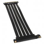 image produit Corsair Premium PCIe 3.0 x16 Câble d’extension, 300mm (Protection contre les Interférences Électromagnétiques, Entièrement Flexible, Le bon angle) - Noir - livrable en France