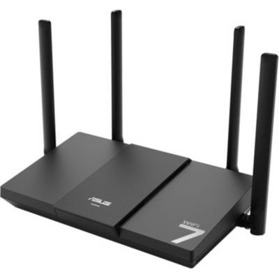 image ASUS RT-BE50 - Routeur Wi-FI 7 Extensible - Double Bande BE3600, 4K-QAM, MLO, canaux de 160MHz, AiMesh, 3 Ports 1G LAN, 1 Port 2,5G WAN