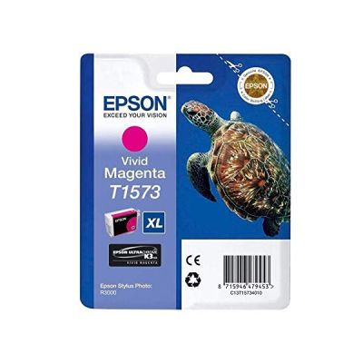 Epson T1573 Cartouche d'encre d'origine Vivid Magenta