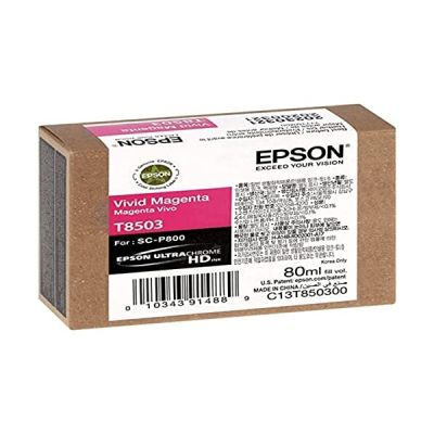 EPSON Pack de 1 Cartouche T850300 UltraChrome HD - Magenta - 80ml
