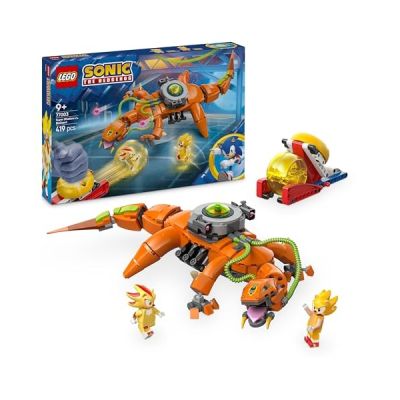 LEGO Sonic The Hedgehog Super Shadow Contre Biolizard - Cadeau pour Gamers garçons et Filles dès 9 Ans - Jouet de Construction Collector pour Les Enfants et Les passionnés du Jeu vidéo 77003