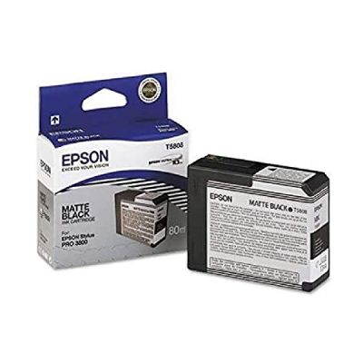 EPSON Pack de 1 Cartouche T5808 - Noir mat - Standard 80ml