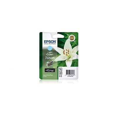 Epson T0595 Cartouche d'encre d'origine cyan clair pour R2400