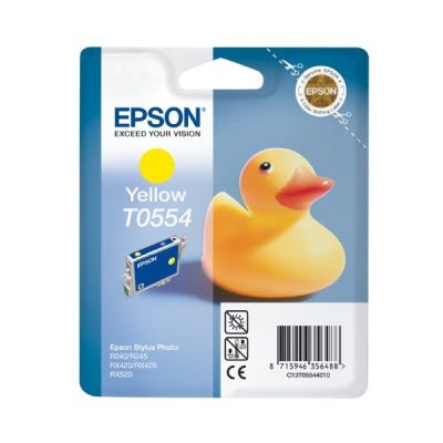 Cartouche dencre Jaune T0554 pour EPSON Stylus Photo RX425