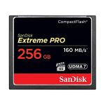 image produit Carte Mémoire CompactFlash SanDisk Extreme Pro 256 Go UDMA7 (SDCFXPS-256G-X46)