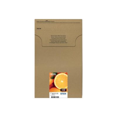 image Encre d'origine EPSON Multipack Oranges T3357 : cartouches Noir XL, Noir photo XL, Cyan XL, Magenta XL, Jaune XL