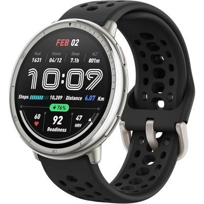 image Amazfit Active 2 Smart Watch 44mm, AI, Contrôle Vocal, GPS et Cartes incluses, Batterie 10 Jours, Montre Intelligente, 160+ Modes Sportifs, 5 ATM Water Resistant pour Android et iPhone