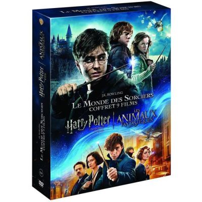 image Coffret DVD Harry Potter l'Intégrale des 8 Films + Les Animaux Fantastiques